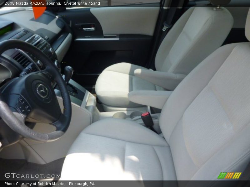 Crystal White / Sand 2008 Mazda MAZDA5 Touring