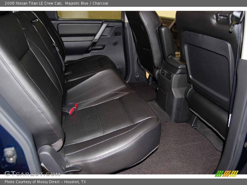Majestic Blue / Charcoal 2008 Nissan Titan LE Crew Cab