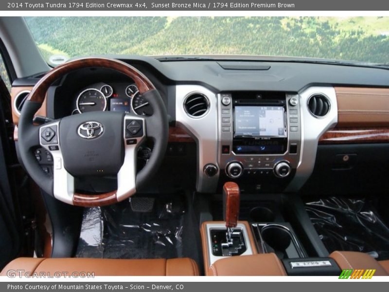 Sunset Bronze Mica / 1794 Edition Premium Brown 2014 Toyota Tundra 1794 Edition Crewmax 4x4