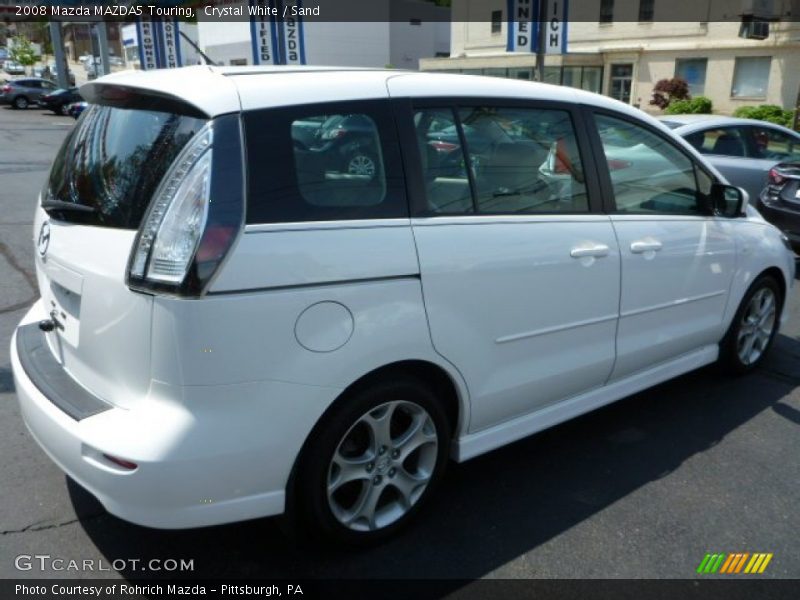Crystal White / Sand 2008 Mazda MAZDA5 Touring