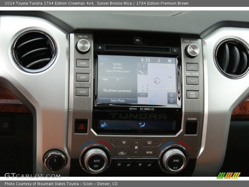 Sunset Bronze Mica / 1794 Edition Premium Brown 2014 Toyota Tundra 1794 Edition Crewmax 4x4