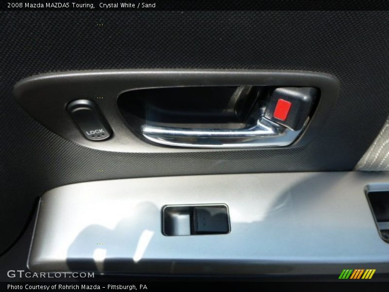 Crystal White / Sand 2008 Mazda MAZDA5 Touring