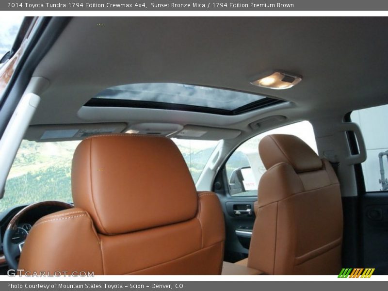 Sunset Bronze Mica / 1794 Edition Premium Brown 2014 Toyota Tundra 1794 Edition Crewmax 4x4