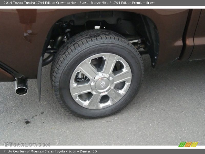 Sunset Bronze Mica / 1794 Edition Premium Brown 2014 Toyota Tundra 1794 Edition Crewmax 4x4
