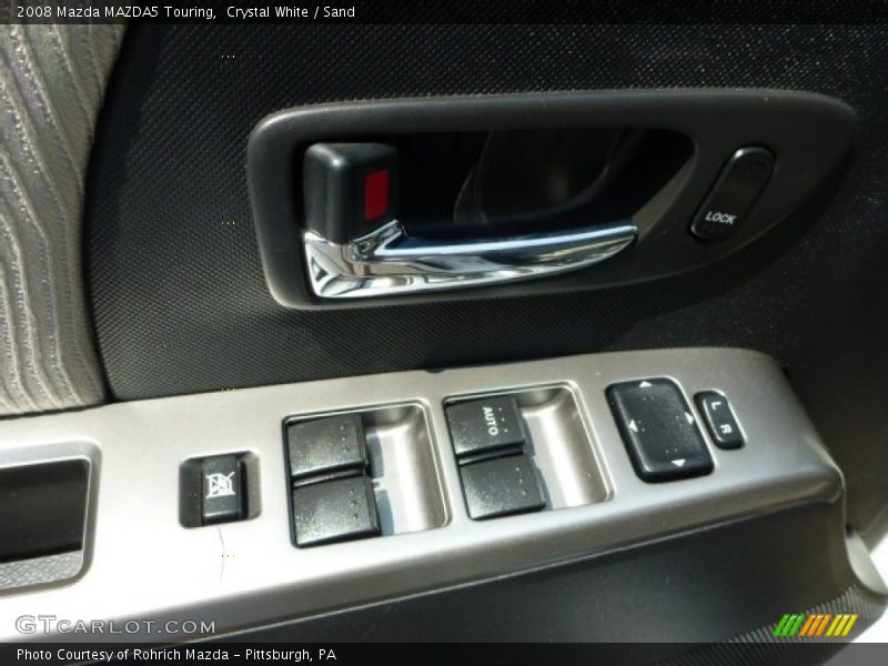 Crystal White / Sand 2008 Mazda MAZDA5 Touring