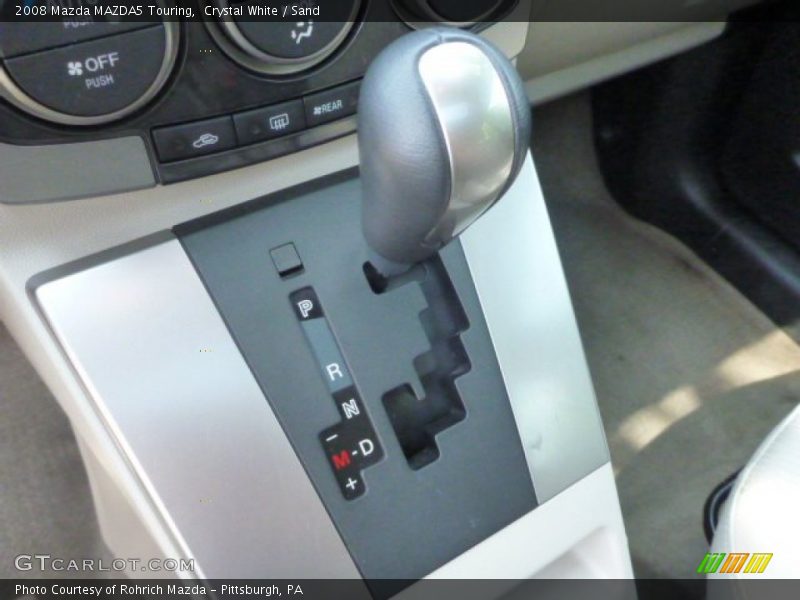 Crystal White / Sand 2008 Mazda MAZDA5 Touring