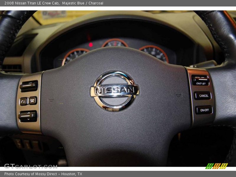 Majestic Blue / Charcoal 2008 Nissan Titan LE Crew Cab