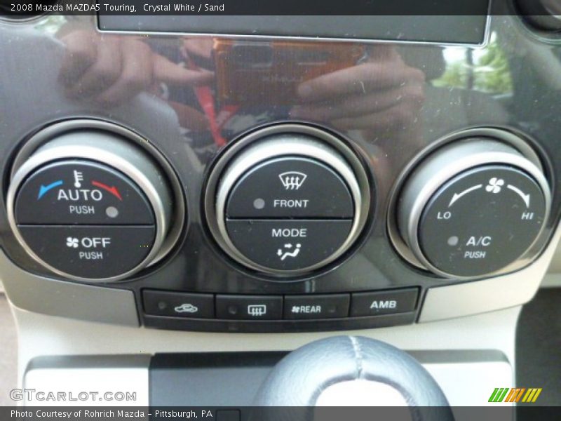 Crystal White / Sand 2008 Mazda MAZDA5 Touring