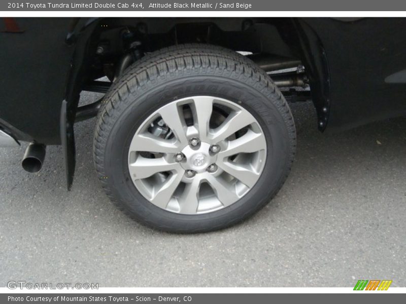 Attitude Black Metallic / Sand Beige 2014 Toyota Tundra Limited Double Cab 4x4