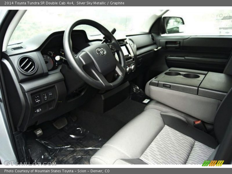 Silver Sky Metallic / Graphite 2014 Toyota Tundra SR Double Cab 4x4