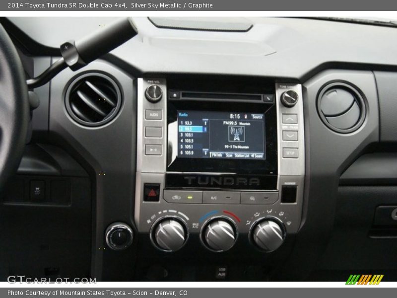 Silver Sky Metallic / Graphite 2014 Toyota Tundra SR Double Cab 4x4