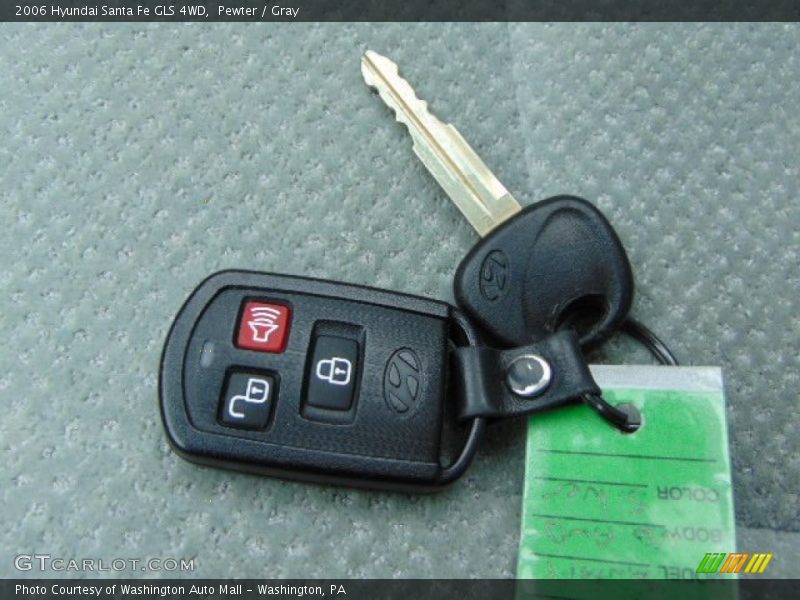 Pewter / Gray 2006 Hyundai Santa Fe GLS 4WD