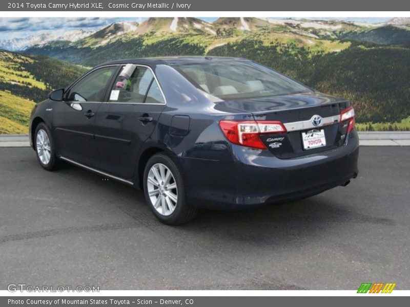 Cosmic Gray Metallic / Ivory 2014 Toyota Camry Hybrid XLE