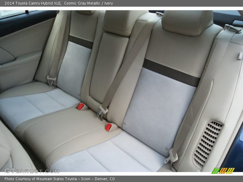 Cosmic Gray Metallic / Ivory 2014 Toyota Camry Hybrid XLE