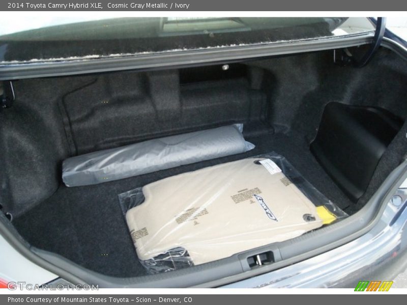 Cosmic Gray Metallic / Ivory 2014 Toyota Camry Hybrid XLE