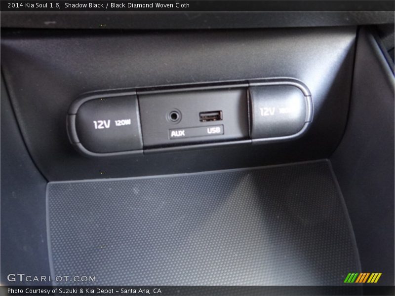 Shadow Black / Black Diamond Woven Cloth 2014 Kia Soul 1.6