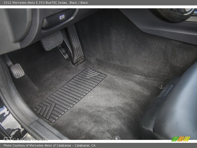 Black / Black 2012 Mercedes-Benz E 350 BlueTEC Sedan