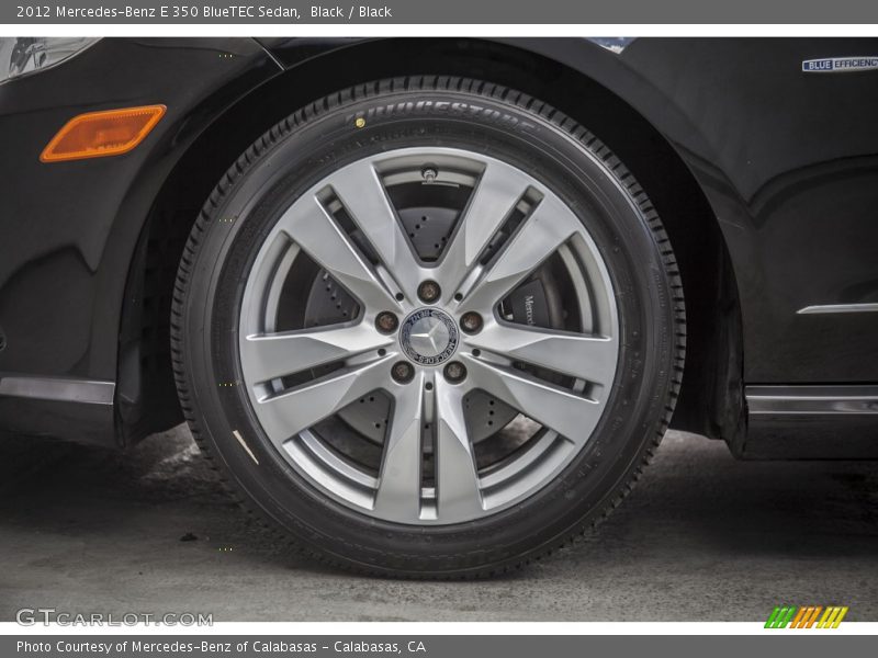 Black / Black 2012 Mercedes-Benz E 350 BlueTEC Sedan