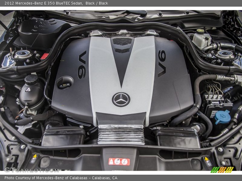 Black / Black 2012 Mercedes-Benz E 350 BlueTEC Sedan