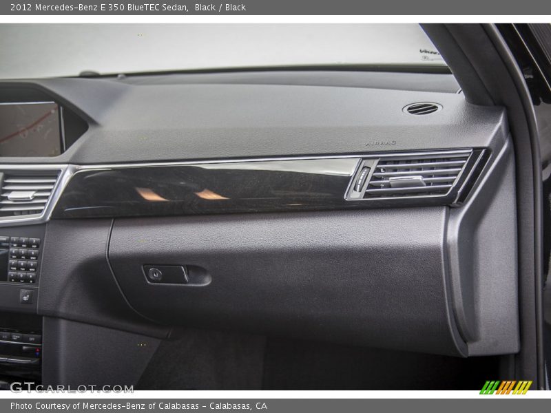 Black / Black 2012 Mercedes-Benz E 350 BlueTEC Sedan