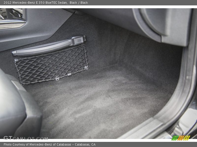 Black / Black 2012 Mercedes-Benz E 350 BlueTEC Sedan