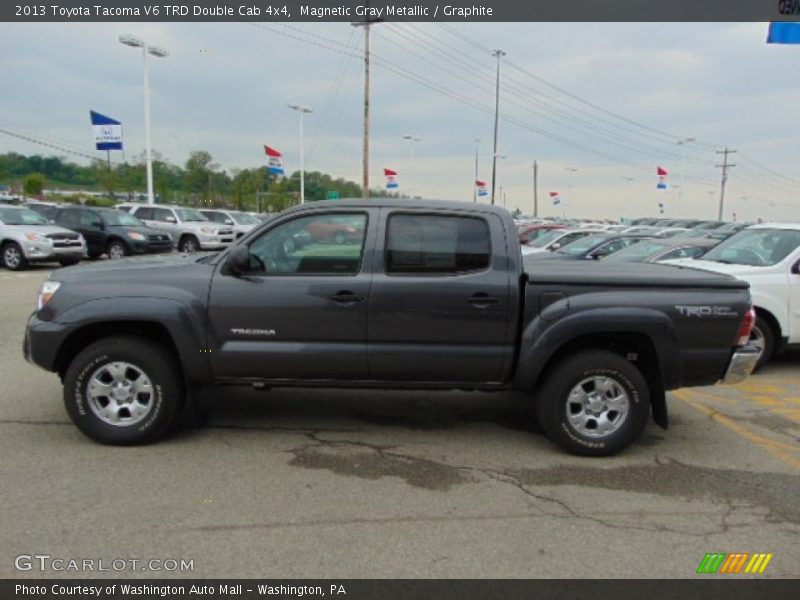 Magnetic Gray Metallic / Graphite 2013 Toyota Tacoma V6 TRD Double Cab 4x4
