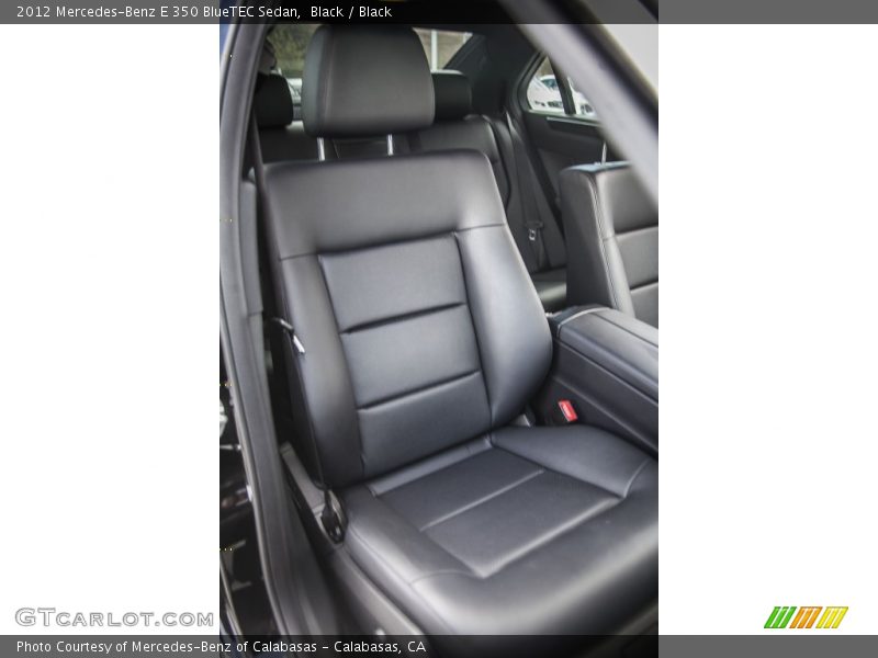 Black / Black 2012 Mercedes-Benz E 350 BlueTEC Sedan
