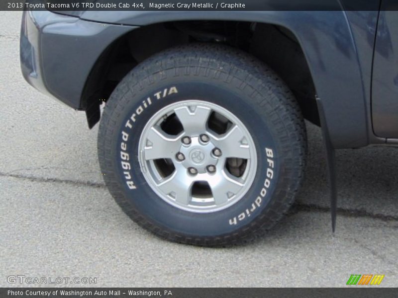 Magnetic Gray Metallic / Graphite 2013 Toyota Tacoma V6 TRD Double Cab 4x4