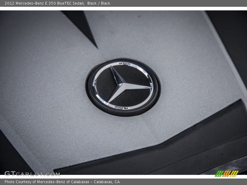 Black / Black 2012 Mercedes-Benz E 350 BlueTEC Sedan