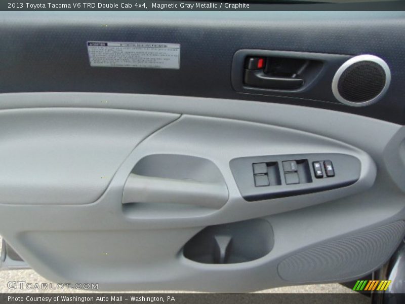 Magnetic Gray Metallic / Graphite 2013 Toyota Tacoma V6 TRD Double Cab 4x4