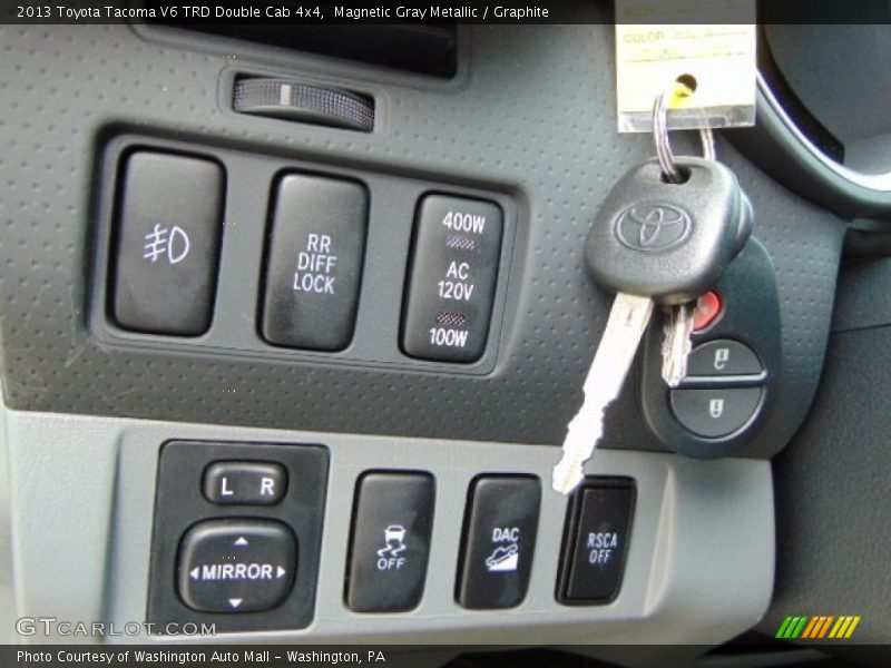 Magnetic Gray Metallic / Graphite 2013 Toyota Tacoma V6 TRD Double Cab 4x4