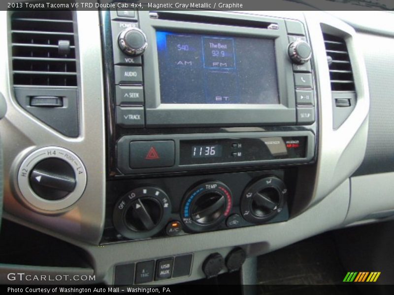 Magnetic Gray Metallic / Graphite 2013 Toyota Tacoma V6 TRD Double Cab 4x4