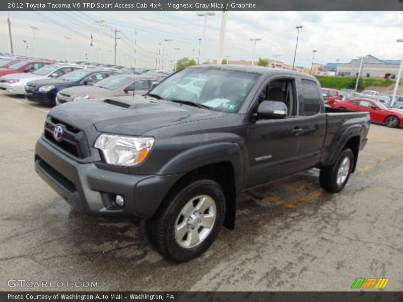 Magnetic Gray Mica / Graphite 2012 Toyota Tacoma V6 TRD Sport Access Cab 4x4