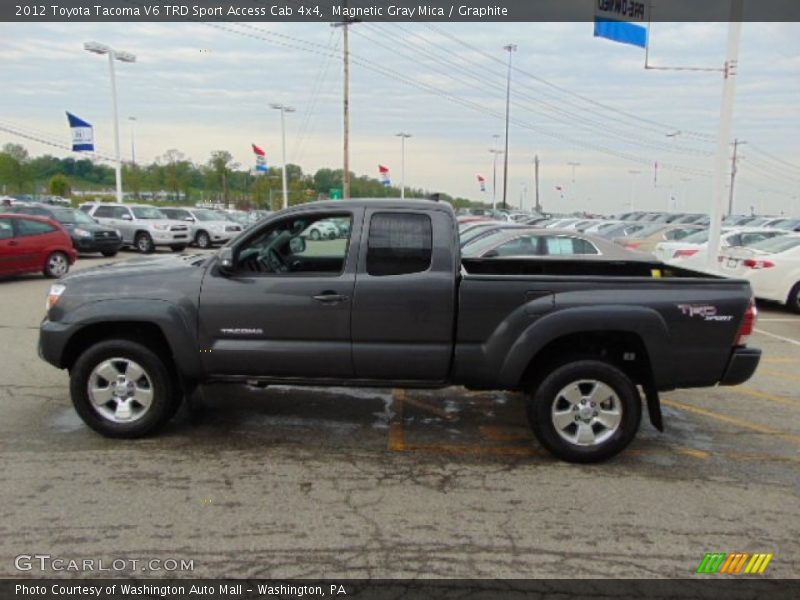 Magnetic Gray Mica / Graphite 2012 Toyota Tacoma V6 TRD Sport Access Cab 4x4