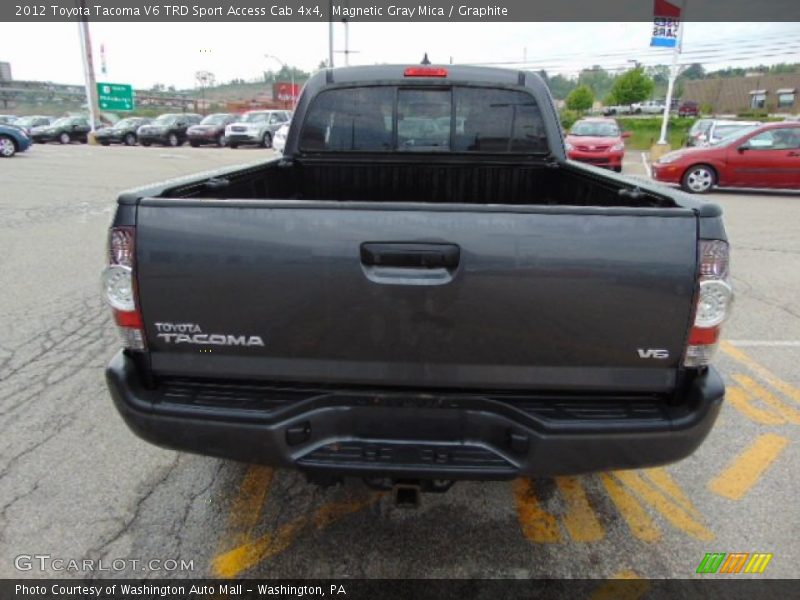 Magnetic Gray Mica / Graphite 2012 Toyota Tacoma V6 TRD Sport Access Cab 4x4