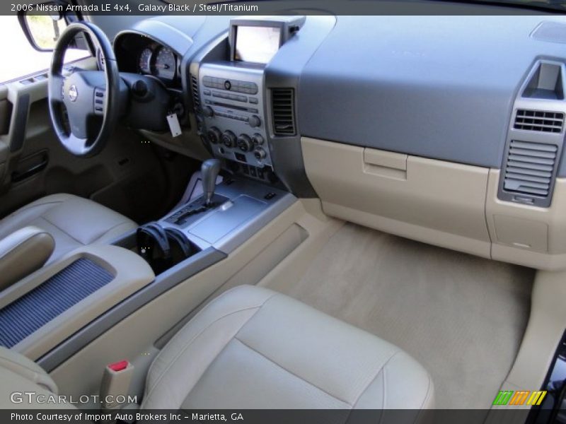 Galaxy Black / Steel/Titanium 2006 Nissan Armada LE 4x4