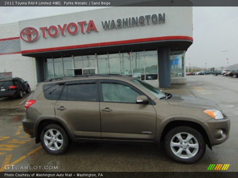 Pyrite Metallic / Sand Beige 2011 Toyota RAV4 Limited 4WD