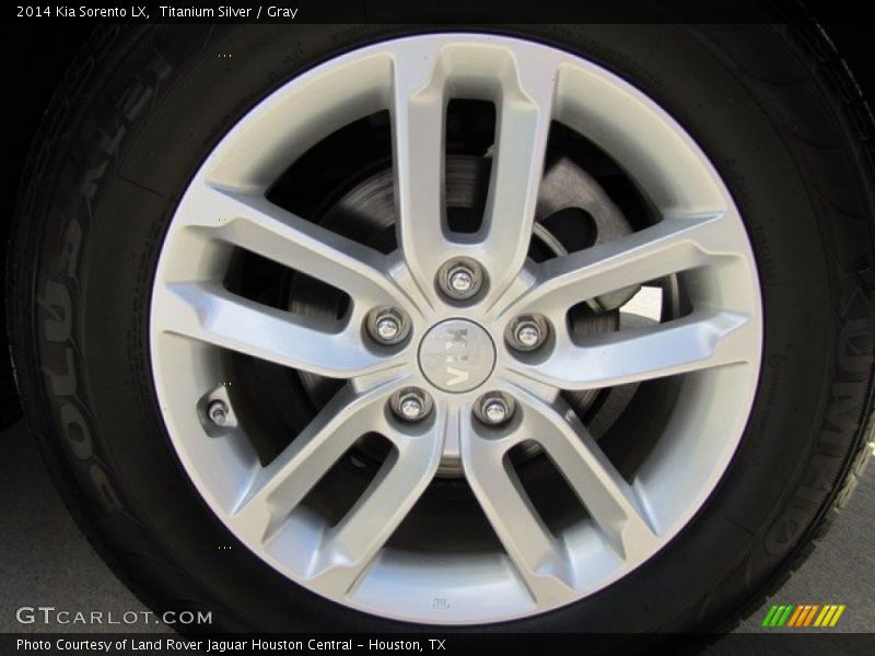 Titanium Silver / Gray 2014 Kia Sorento LX