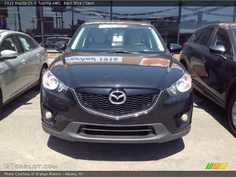 Black Mica / Sand 2013 Mazda CX-5 Touring AWD