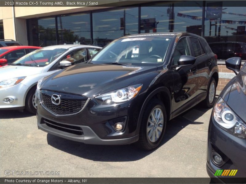 Black Mica / Sand 2013 Mazda CX-5 Touring AWD