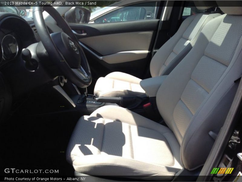 Black Mica / Sand 2013 Mazda CX-5 Touring AWD