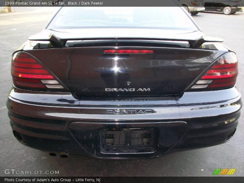 Black / Dark Pewter 1999 Pontiac Grand Am SE Sedan