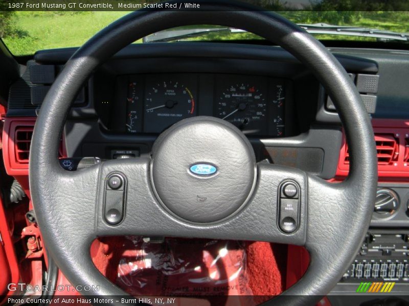 1987 Mustang GT Convertible Steering Wheel