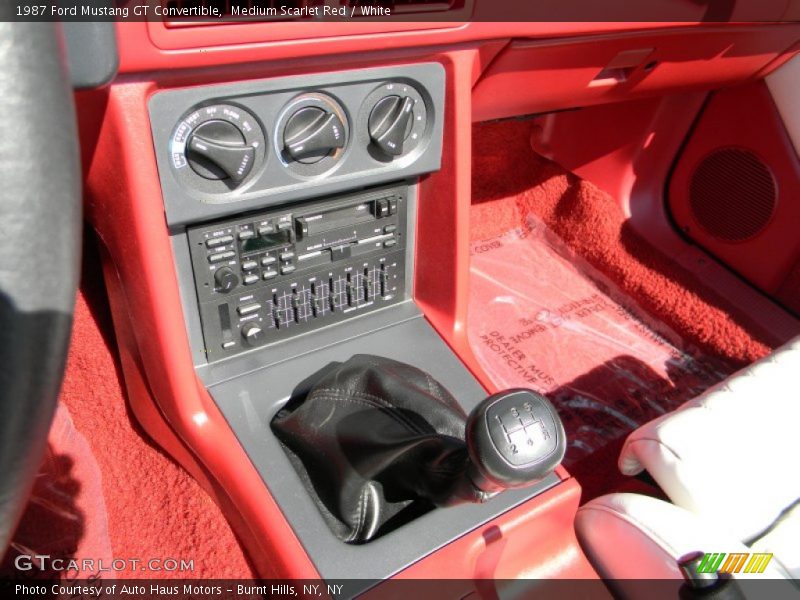  1987 Mustang GT Convertible 5 Speed Manual Shifter