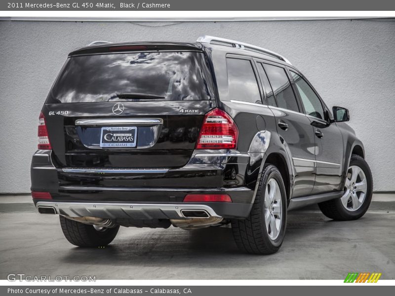 Black / Cashmere 2011 Mercedes-Benz GL 450 4Matic