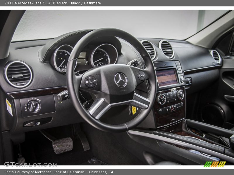 Black / Cashmere 2011 Mercedes-Benz GL 450 4Matic