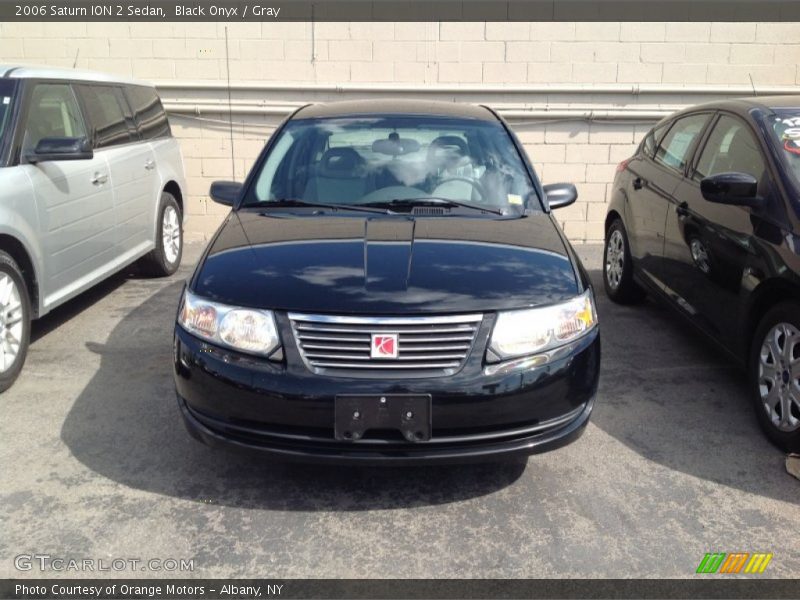Black Onyx / Gray 2006 Saturn ION 2 Sedan