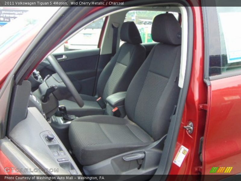 Wild Cherry Metallic / Charcoal 2011 Volkswagen Tiguan S 4Motion