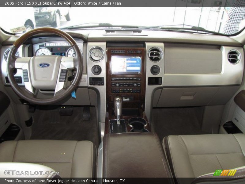 Oxford White / Camel/Tan 2009 Ford F150 XLT SuperCrew 4x4