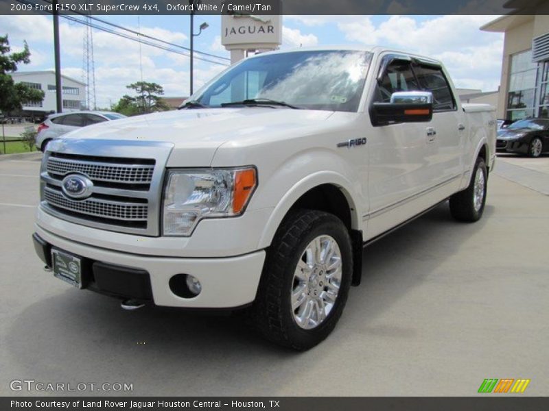 Oxford White / Camel/Tan 2009 Ford F150 XLT SuperCrew 4x4